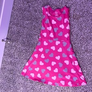 This is a pretty valentines dress but still casual. A L/G 10/12 size in girls!